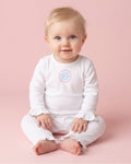 Baby Girls Ruffle Sleeve Romper